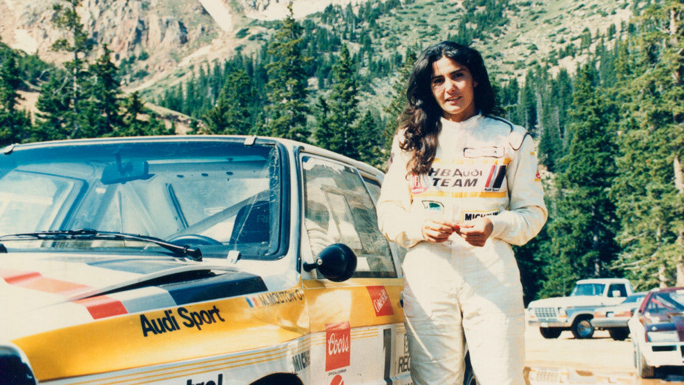 Audi Sport Quattro S1 climbing Pikes Peak, 1985