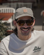 SWT Sundown aviator sunglasses, lens detail