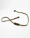 SWT brown leather sunglasses strap, full-grain buffalo leather, hand-stitched